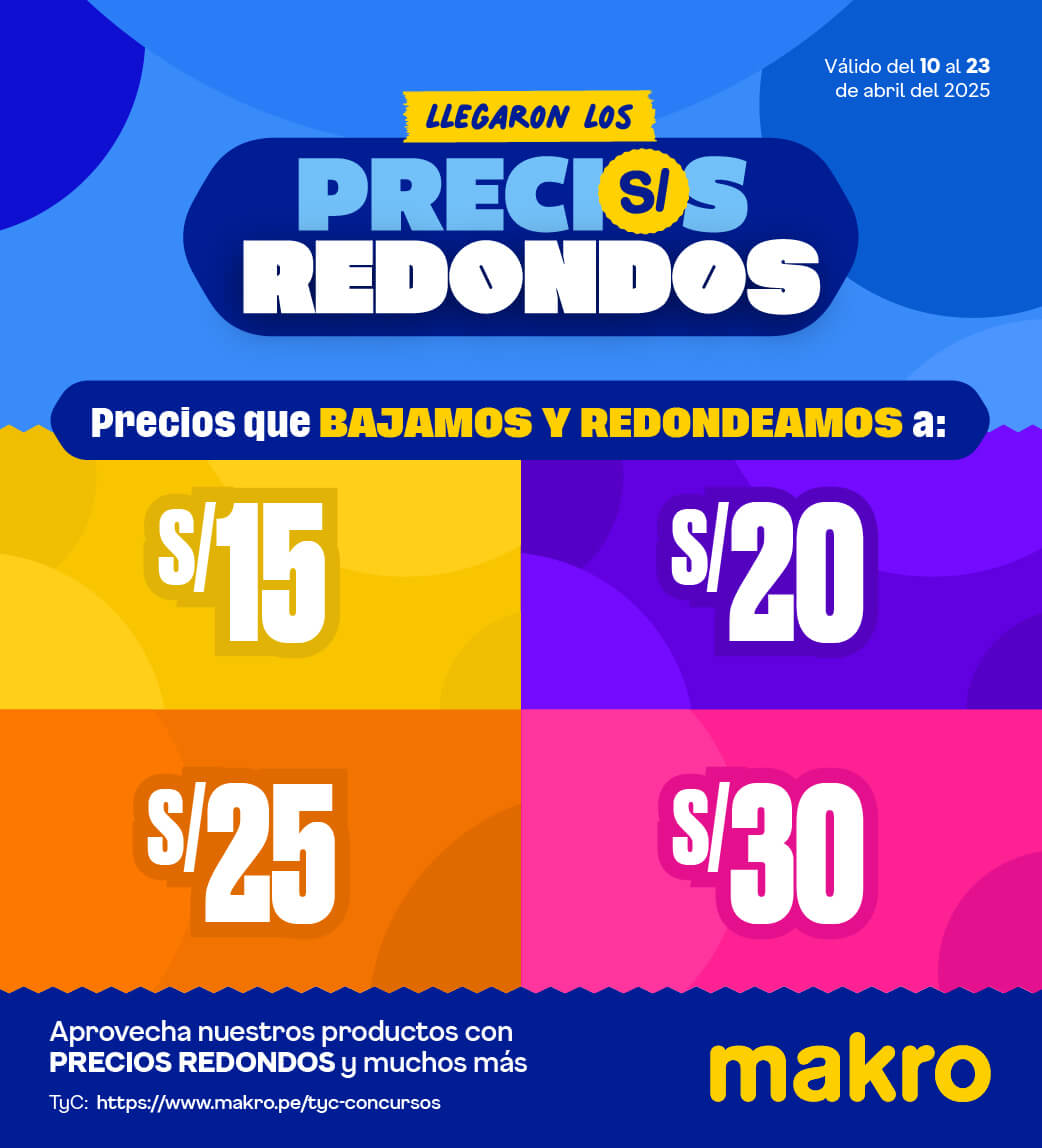 HOME - Banner precios redondos
