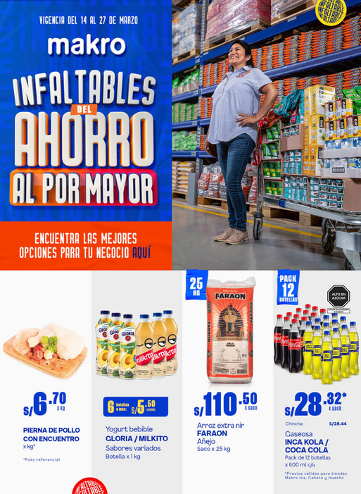 Catálogo digital N06 tiendas Huacho, Chincha, Ica y Cañete. Makro