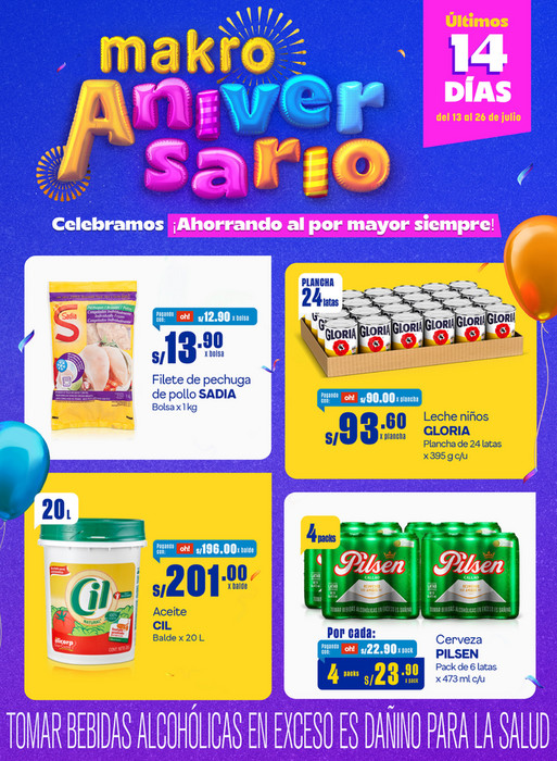 Catálogo digital N15 tiendas Huacho, Chincha, Ica y Cañete. Makro